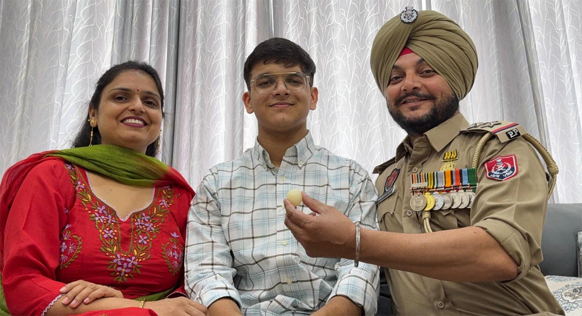 Kunal Sood scores 96.6 per cent marks in Class 12